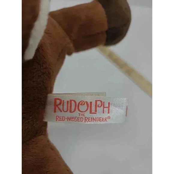 Rudolph The Red-Nosed Reindeer 12" Plush Dan Dee 50 Years and Still Glowing - Picture 5 of 6